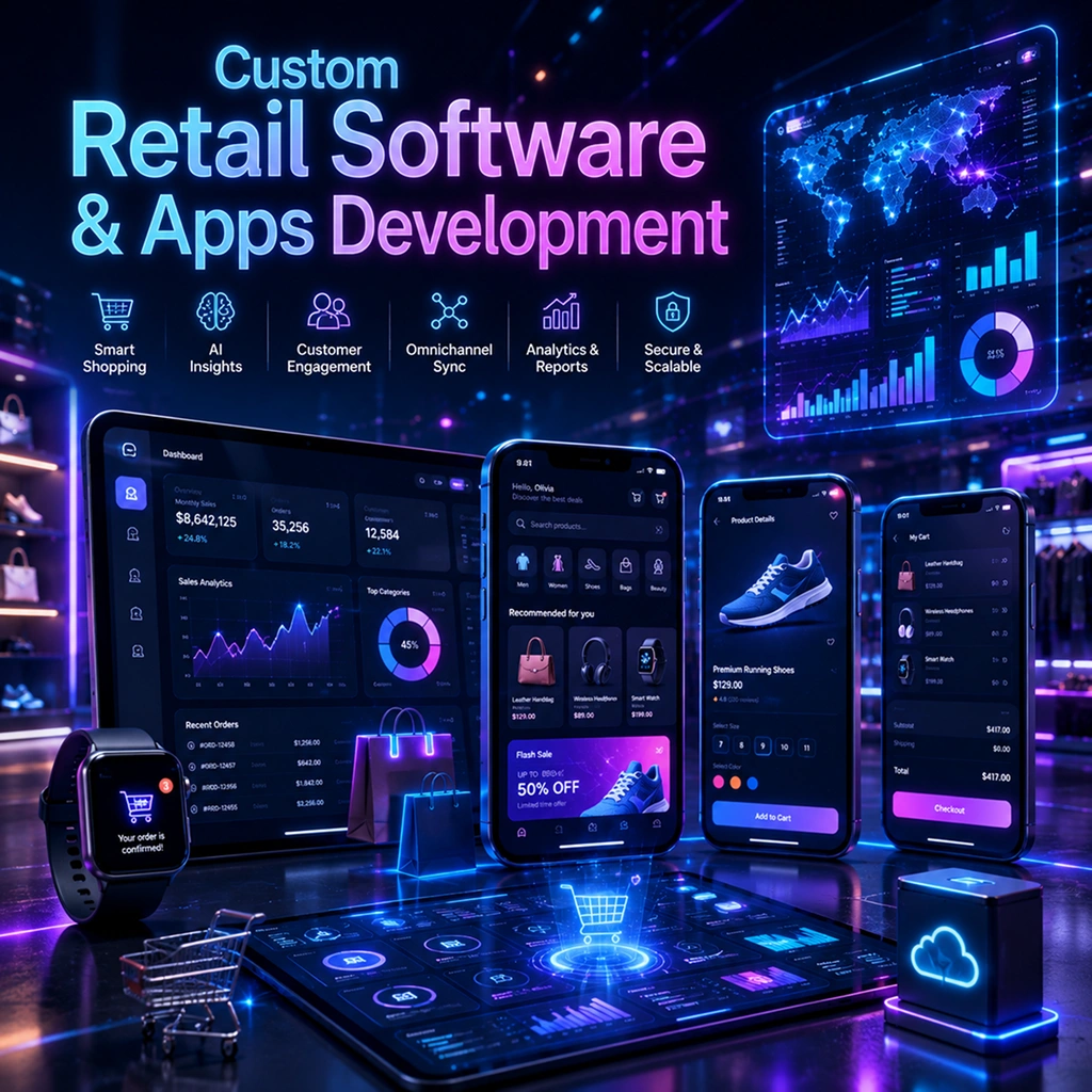 Retail software development solutions